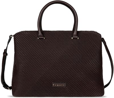 bugatti handtas schoudertas Julice Tote Bag Brown donkerbruin