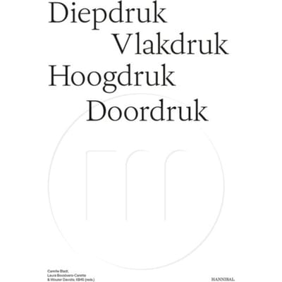Diepdruk Vlakdruk Hoogdruk Doordruk