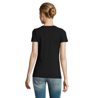 SOLS Dames/Dames Millenium T-Shirt (Zwart)