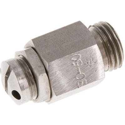 G 1/4'' Roestvrij staal 303 Regelbare veiligheidsklep 30-60 bar (435,11-870,22 psi)