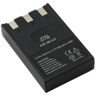 OTB Camera accu compatibel met Canon NB-1L / 900 mAh