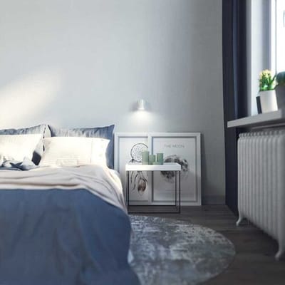 HOFTRONIC Riga - LED plafondlamp - 4 Watt 345 Lumen - 6500K Daglicht wit - Draaibaar en dimbaar -  GU10 - Kantelbaar - Plafondspot -  IP20 voor binnen
