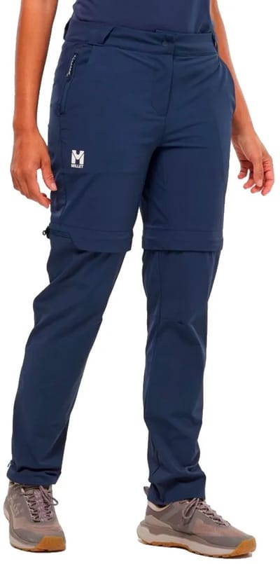 Millet Ubic Stretch Zip Off Converteerbare Broek Blauw 40 Vrouw