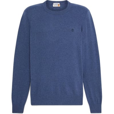 Timberland – Jaff Trui met Ronde Hals – Wolmix – Stijlvol & Comfortabel – Oceana – Maat M