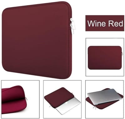Laptophoes 15.6 - Laptoptas - Laptop Sleeve/Case/Hoes - Tas - 15.6 inch geschikt voor Acer Swift /Acer Extensa /Acer Aspire /Acer VivoBook /Acer TravelMate /Acer Predator /Acer Spin /Acer Nitro /Acer ChromeBook /Aspire Vero - LB942 Rood