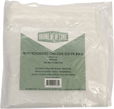 BrandNewCake Nylon Noten/Yoghurt/Kaas Zeefzak 30x30cm**
