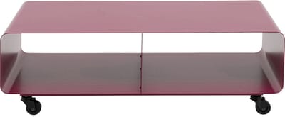 TV-meubel Lounge op wielen paars Kare Design