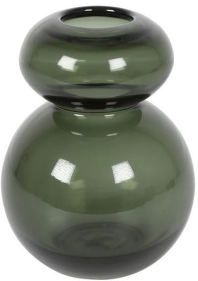 Decostar - Vaas - Glaswerk - Groen - Bollen - D19 H21