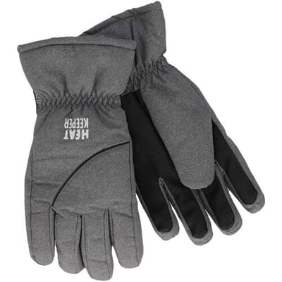 Heatkeeper Heren Ski Handschoenen Grijs-S/M