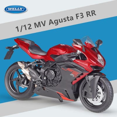 Welly 1:12 Mv Agusta F3 Rr Legering Sportmotor Model Diecasts Metaal Straatmotor Model Simulatie Collectie Kinderen Cadeaus