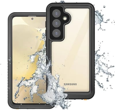 Armor-X Waterdicht Schokbestendig Hoesje Zwart Geschikt voor Samsung Galaxy S24 Plus
