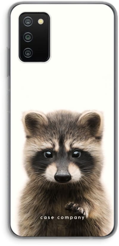 Hoesje geschikt voor Samsung Galaxy A03S hoesje - Rocco - Soft Cover Telefoonhoesje - Bescherming aan alle Kanten en Schermrand