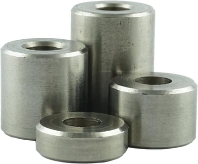 Afstandshulzen Roestvrij Staal - Afstandhouders VA - Precisie Bevestiging - Massief Materiaal - 5.5 x 10 x 5 mm - Zilver