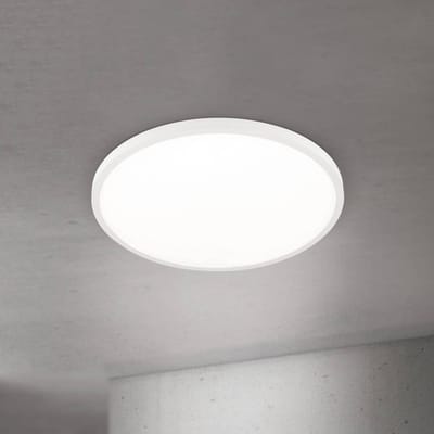 ORION LED plafondlamp Disc, wit Ø 60 cm, CCT, metaal/kunststof