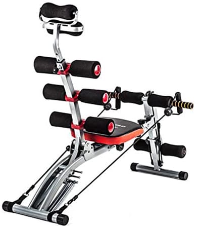 Multifunctionele 6-in-1 Krachtbank voor Thuis – Buikspiertraining, Verticale Fitnessapparatuur en Opvouwbare Krachttraining