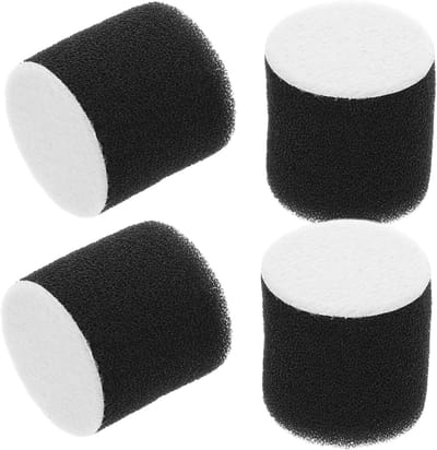 Polijstmachine Sponsset - Polijstpads Boor - Auto Polijsten - Gelijkmatige Verdeling - 4 Stuks - Zwart