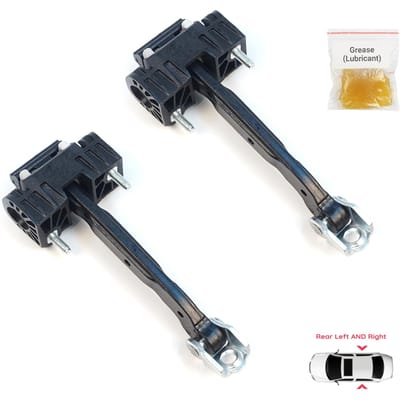 BDP1586-1 2 Pièces Butée de Charnière de Porte Arrière Limiteur de Sangle pour Volvo S80 XC70 S60 MK2 V70 MK3 XC60 V60 MK1 31298467