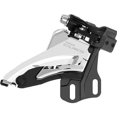 Shimano Cues Fd-u6000 Voorderailleur Zilver 2 x 10-11s