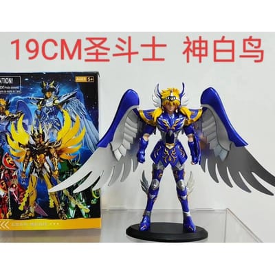 Anime Saint Seiya God Cloth Figuur Phoenix Ikki Hyoga Seiya Shiryu Staand Figuur Speelgoed PVC Doos Figuur Collectie Decoratie With box