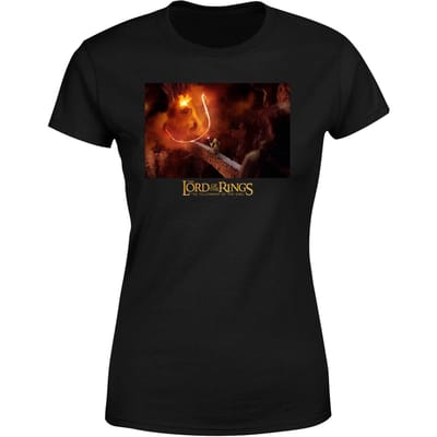 Lord Of The Rings You Shall Not Pass Women's T-Shirt - Black - XS