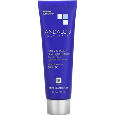 Diepe Hydratatie, Dagelijkse Bescherming tegen Zon + Blauw Licht Gezichtscrème, Spf 30, 80ml(2.7 fl oz) blue