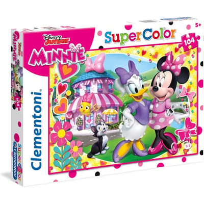 Clementoni, SuperColor, Minnie Mouse, Puzzel, Voor Meisjes, 5+ jaar, 104 stuks