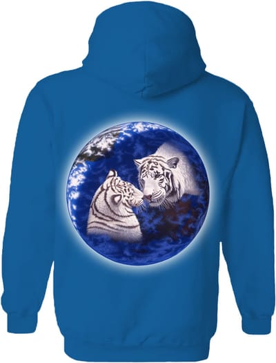Witte Tijgers A Kiss For Mother - White Tigers The Coloured House Hoodie S
