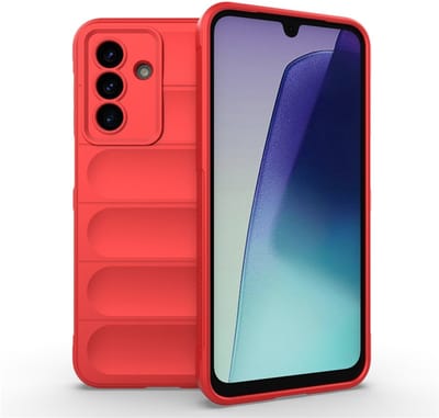 Coverup Hoesje - Geschikt voor Samsung Galaxy A17 Hoesje - Coverup Hands-On Rugged Back Cover - Rood
