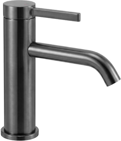 Rea Rivo - Wastafelkraan - Titanium - Low - 10X5X16,5Cm