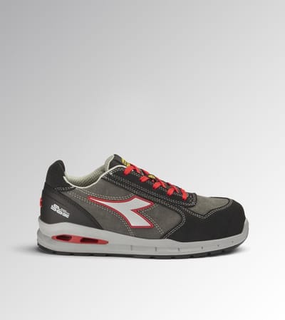 Diadora RUN A.BOX LOW S3S FO SR ASPHALT/SILVER/RED 48