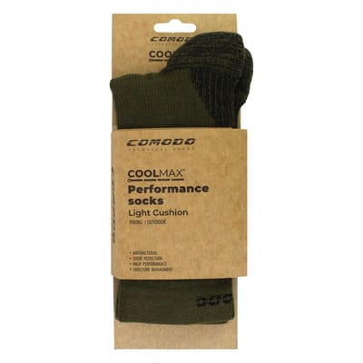 Heren Performance Coolmax Sokken | Ademend Gevoerd Wandelsokken