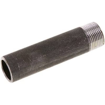 R 3/4'' Buitendraad x 26.9mm Stalen Pijpnippel met Las uiteinde 50 Bar DIN 2982 - 100mm [5 Stuks]