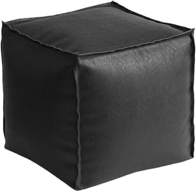 Opbergbank - Zitkruk - Ruimte Besparen - Opvouwbaar Ontwerp - 40 cm - Zwart