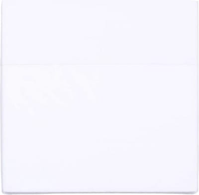 Briljant Baby Ledikant Laken met Bies - 100x150 - Wit - 2 Pack