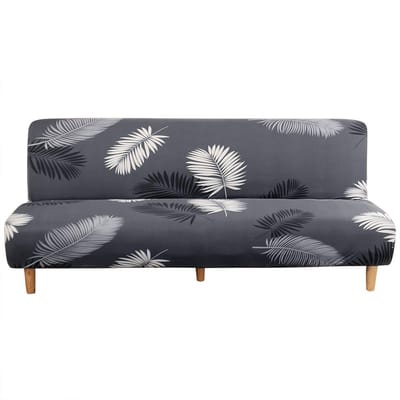 Unyqoos ® Stijlvolle en Elastische Hoes voor 3-Zits Slaapbank zonder Armleuningen, 180-210 cm, Verschillende Kleuren