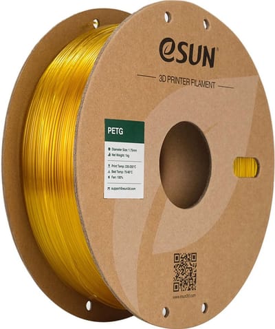 eSun PETG Geel / Yellow - 1 kg - 1.75 mm - 3D printer en 3D pen filament