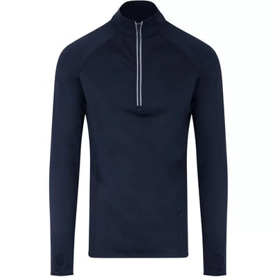 Herensportshirt 'Cool-Flex 1/2 Zip Top' Navy - S