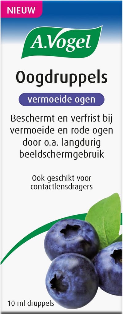 A.Vogel Oogdruppels vermoeide ogen - Beschermt en verfrist bij vermoeide en rode ogen - 10 ml