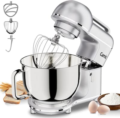 Keukenmachine 3-in-1 - Bakmachine Deegmixer - Brood Bakken - Grote Kom Capaciteit - 7 Liter Kom - Zilver