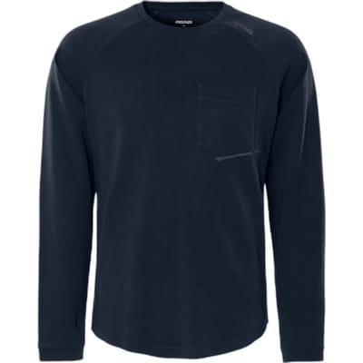 Fristads Heavy T-shirt met lange mouwen 7821 GHT - Donker marineblauw - L