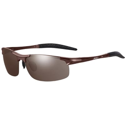 MAXJULI Lunettes de soleil de designer athlétiques Pour hommes Pour femmes Gafas de sol Pour conducteurs Pour cyclistes Pour pêcheurs Golf Lunettes de soleil en alliage 8177