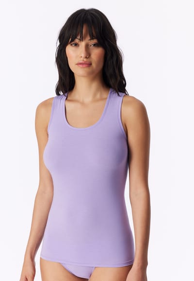Tanktop in zacht lila - Personal Fit 3XL