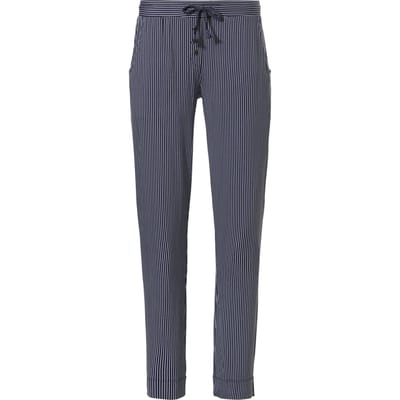 PastunetteMaat M  Deluxe NOOS Pyjamabroek - Blauw/Wit - (valt ruim)