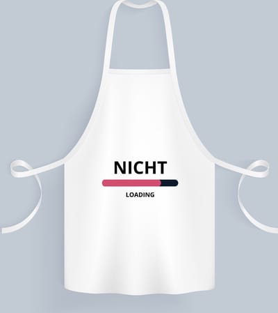 Akyol - nicht loading Keukenschort - Nicht - ochtendkoffie laden - verjaardagscadeau - verjaardag - cadeau - cadeautje voor nicht - nicht artikelen - kado - geschenk - gift - 82 bij 71 cm