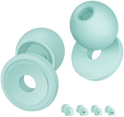 Nova Venture CometPods – Loop Earplugs Style – 33dB Noise Reduction Earplugs – The Quiet Experience – Comfortabele Oordoppen – Turquoise