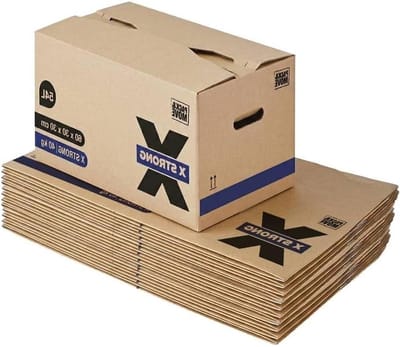Verhuisdozen - Opbergdozen - Spullen Verhuizen - Extreem Sterk - 15 Stuks 60cm - Bruin
