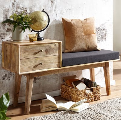 Sky Style Manago Halbank met Zwarte Kussen
