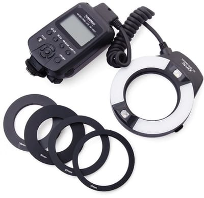 Dailygoody - Macro Ring Flitslicht - Flitser - Geschikt voor Canon