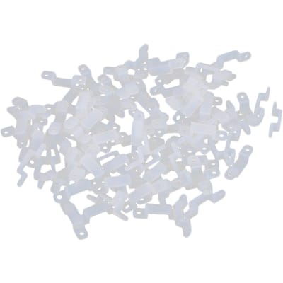 12mm Siliconen Houder Clip Voor Bevestiging 3528 5050 1210 RGB LED Strip Licht 100 stuks