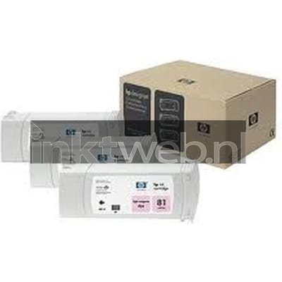 HP 81 3-Pack licht magenta (Origineel)